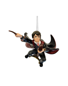 Decorazione 3D Harry Potter sulla scopa da appendere