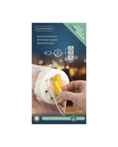 Adattatore Battery Eliminator Lumineo