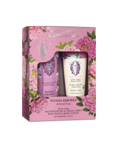 Set Peonia Arborea Bagnoschiuma e Crema Corpo La Florentina