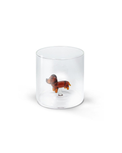 Bicchiere in vetro borosilicato Linea ANIMALI WD Lifestyle