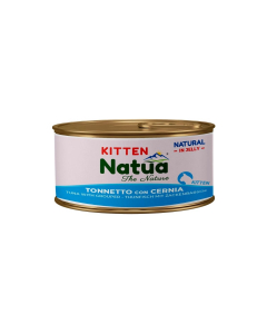 Natua Jelly Kitten cibo umido per gattini lattina 85g