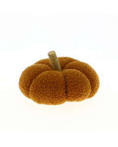 Zucca decorativa peluche Teddy-Marrone-23 cm