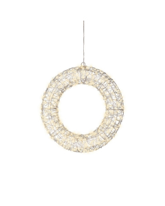 Corona Luminosa con LED bianco caldo