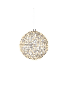 Sfera Luminosa con LED bianco caldo