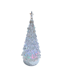 Albero LED water spinning H28 cm