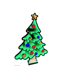 Albero luminoso effetto Infinity H60 cm