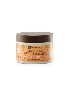 Maschera Ristrutturante capelli Cocco Bio e Fitocheratina La Saponaria