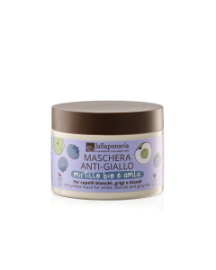 Maschera Anti-Giallo per capelli Mirtillo Bio e Amla La Saponaria