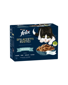 Felix Sfilaccetti Rustici in Salsa - 12x85g