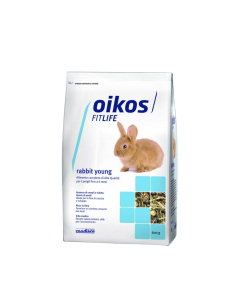 Mangime per Conigli cuccioli Oikos Fitlife 600g