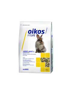 Mangime per Conigli Adult2 Oikos Fitlife 600g