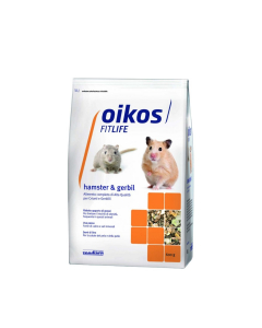 Mangime per Criceti e Gerbilli Oikos Fitlife 600g