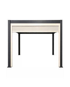 Tenda laterale per pergola Mirador crema/melange