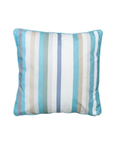 Cuscino arredo 50x50cm Righe Azure
