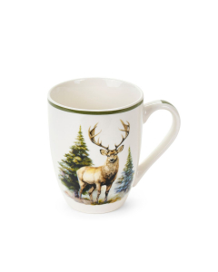 Tazza Cervo 350ml in porcellana New Bone China