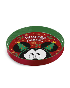 Vassoio natalizio Disney Winter Magic Ø32cm