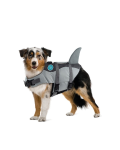 Giubbotto galleggiante per cani con pinna