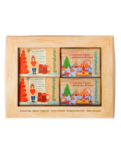 Cofanetto Saponi di Natale 4 Pezzi Greenatural