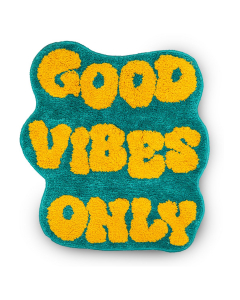 Tappeto Good Vibes Only stile pop