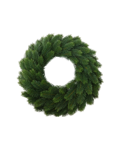 Corona natalizia verde Ø50 cm