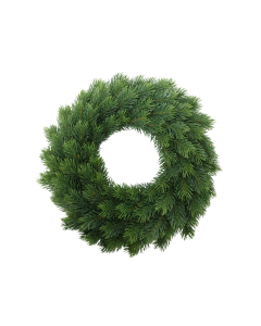 Corona natalizia Ø35 cm effetto pino