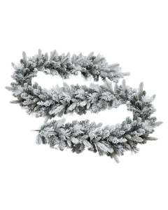 Festone di Natale Victoria innevato