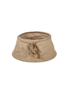 Copribase in juta Ø56 cm per albero di Natale
