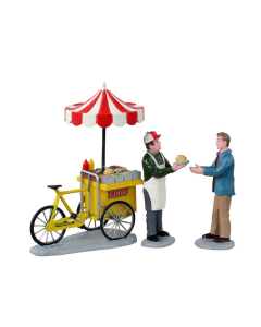 Lemax Taco Cart