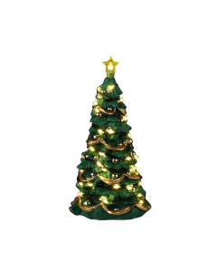 Lemax Joyful Christmas Tree con luci chiare