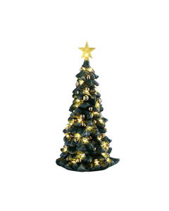 Lemax Snowy Christmas Tree con luci chiare