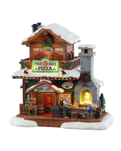 Lemax Pine Grove Pizza