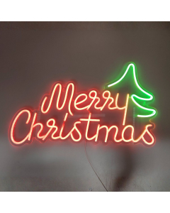 Scritta Merry Christmas Neon USB