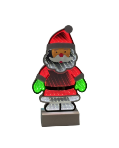 Led Santa Infinity a batteria H28 cm