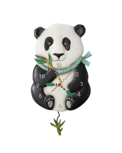 Orologio Panda da parete con pendolo