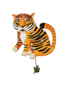 Orologio Tigre da parete con pendolo