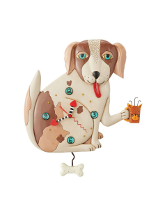 Orologio Cane da parete con pendolo