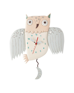 Orologio Gufo da parete con pendolo
