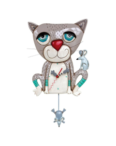 Orologio da parete Gatto con pendolo