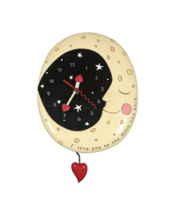 Orologio Luna da parete con pendolo