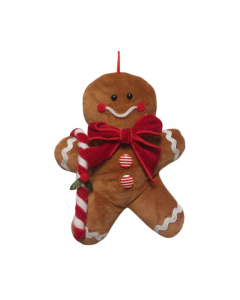 Decorazione appendibile pan di zenzero con bastoncino Candy Cane