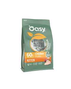 Oasy Cat Kitten crocchette per gattini