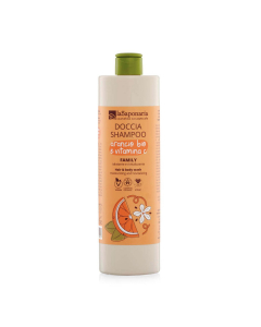 Doccia shampoo Family Arancio Bio e Vitamina C 500ml La Saponaria