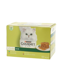 Gourmet Gold Paté Gatto Multipack 24x85g – Mousse Delicata