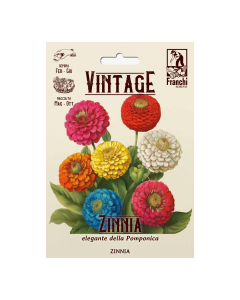 Semi Zinnia Elegante della Pomponica Vintage