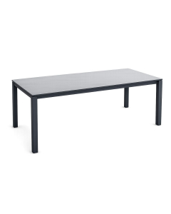 Tavolo da giardino allungabile Adlon antracite 6-10 posti