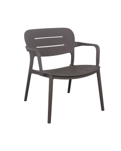 Sedia con braccioli Terry plastica