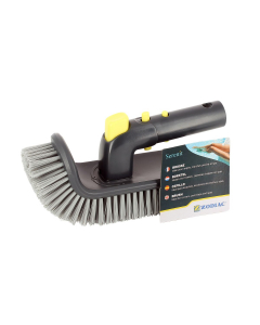 Spazzola piscina manuale manico regolabile 18cm