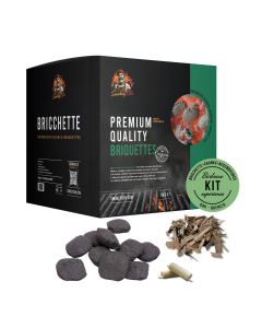 Box BBQ 8kg Chips quercia e Accendifuoco