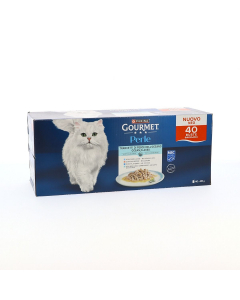 Gourmet Perle Trancetti Multipack 40x85g – Ricette con Pesce dell'Oceano e Salmone