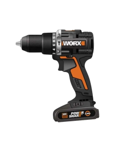 Kit trapano avvitatore a percussione Brushless Worx 20V 60Nm
